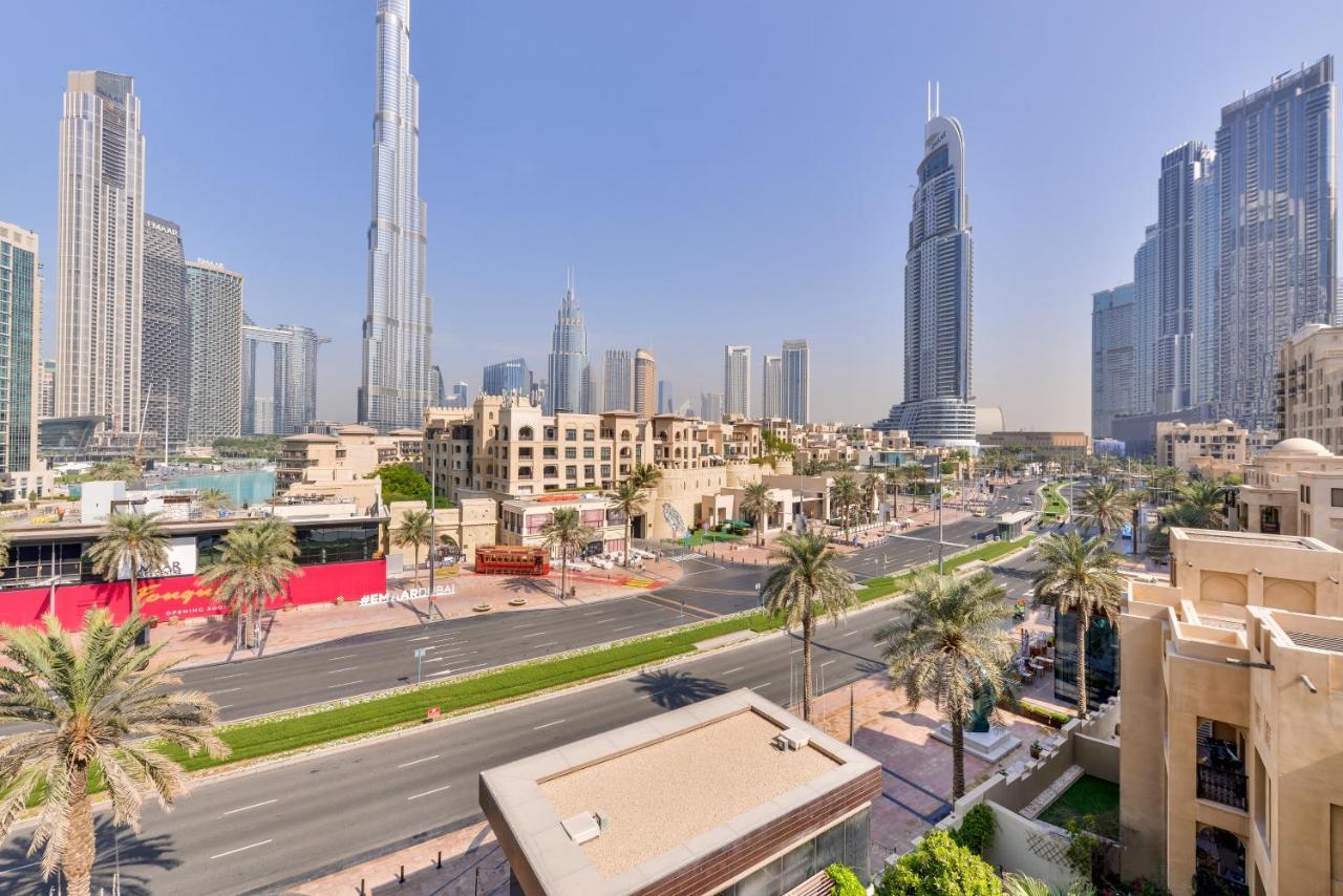 Ultra Luxury Downtown - Full Burj Khalifa View - 5 Min Walk To Dubai Mall! Exterior foto