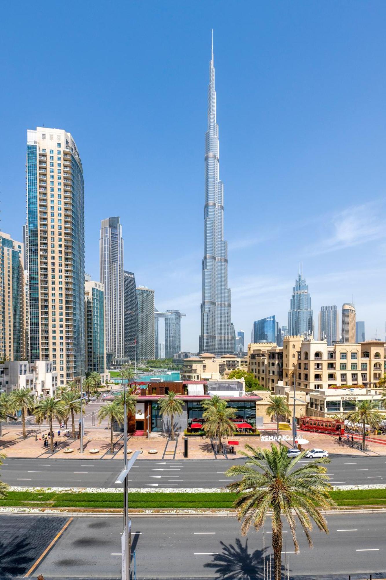 Ultra Luxury Downtown - Full Burj Khalifa View - 5 Min Walk To Dubai Mall! Exterior foto